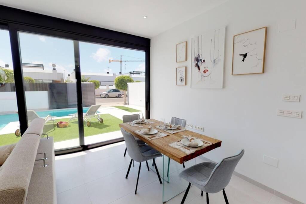Premium Strandnaera Villa Lo Pagan -Byggd 2020 San Pedro del Pinatar Bagian luar foto