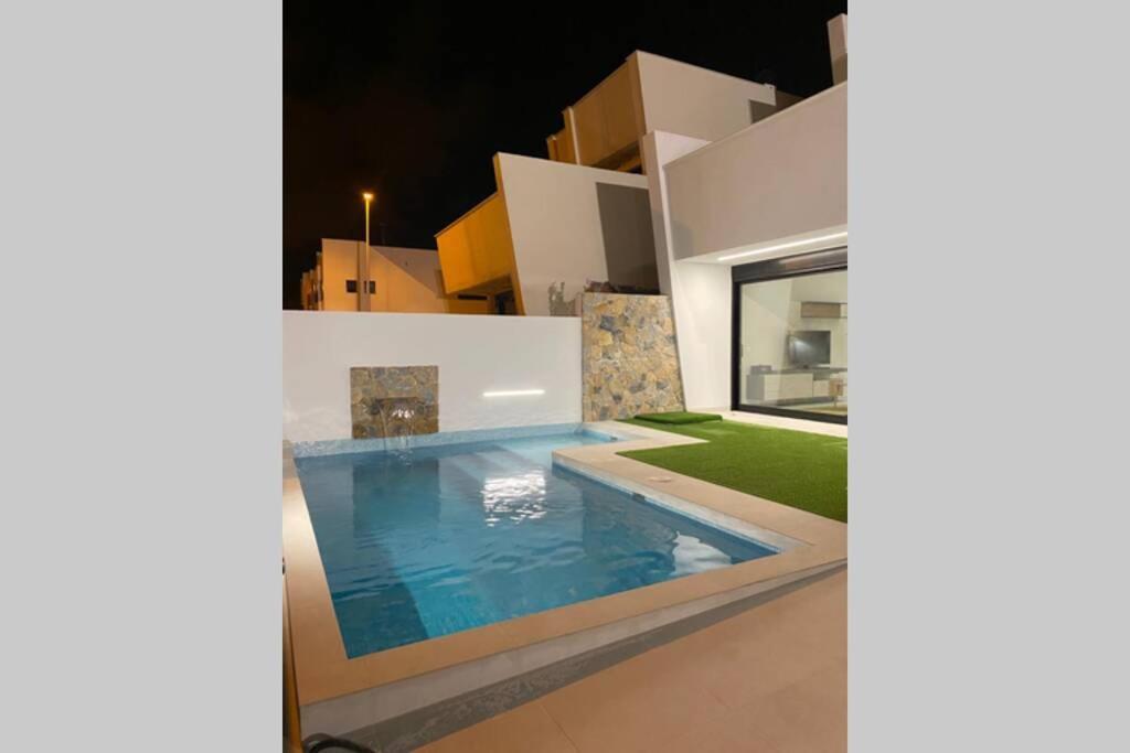 Premium Strandnaera Villa Lo Pagan -Byggd 2020 San Pedro del Pinatar Bagian luar foto